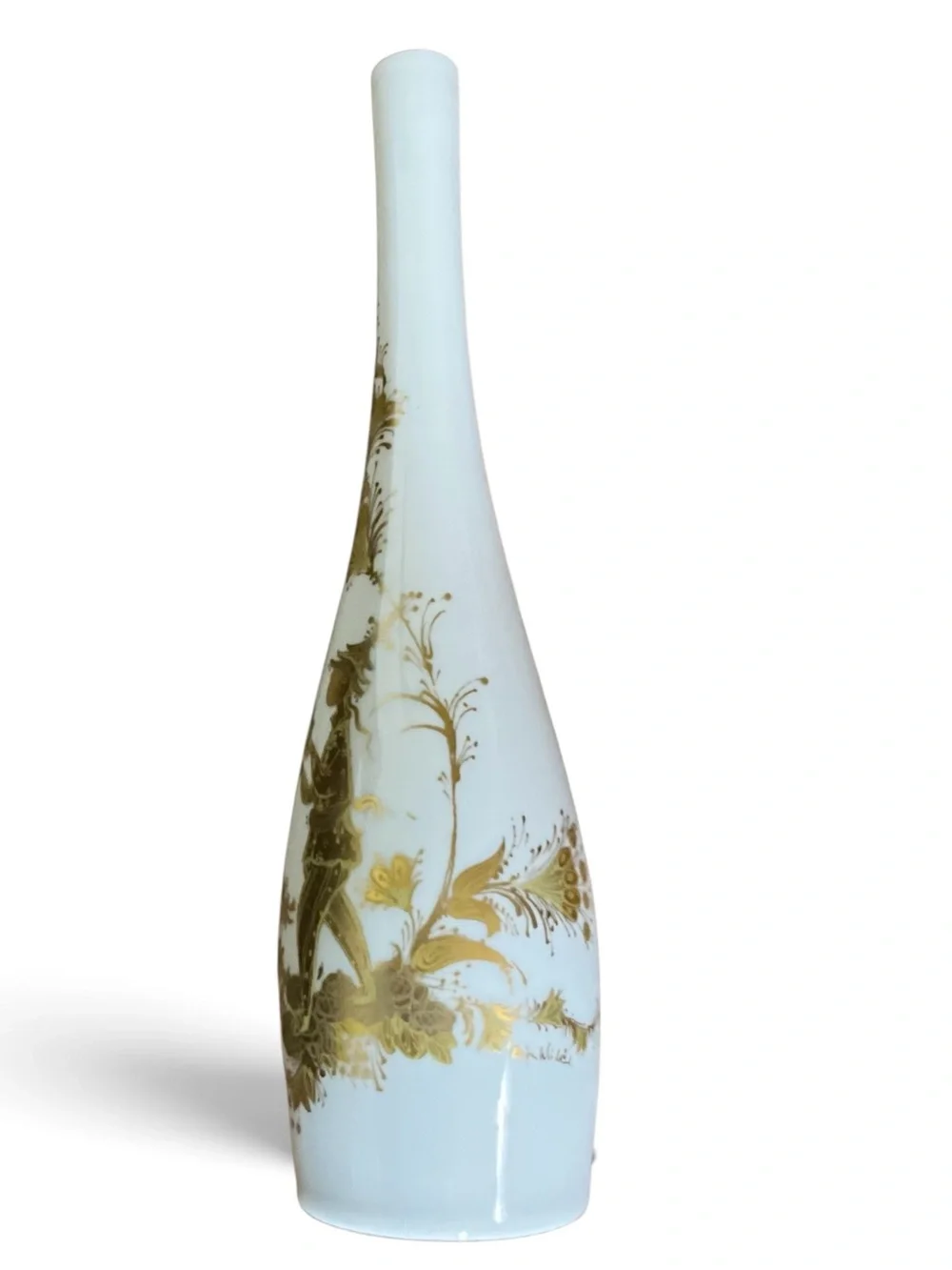 Vintage Rosenthal Studio Linie 100th Anniversary Gold Figural Vase Germany